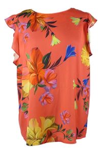 Dámská korálová květovaná halenka Soon 