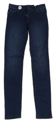 Nové - Tmavomodré slim rifle Yigga