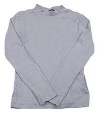 Světlefialové žebrované triko George