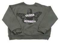 Sivá oversize mikina s obrázkom Primark