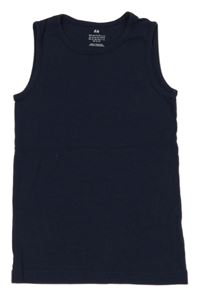 Tmavomodré tielko H&M