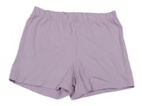 Fialové elastické kraťasy H&M
