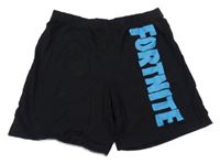 Čierne bavlnené kraťasy s logem Fortnite C&A
