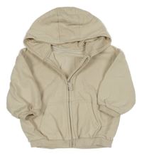 Krémová prepínaci mikina s kapucňou George