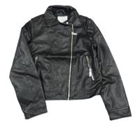 Čierna koženková bunda Primark