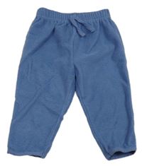 Modré fleecové nohavice Matalan