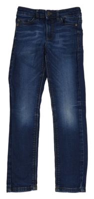 Tmavomodré skinny rifle Next