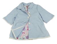 Nové - Svetlomodrý plátenný kabát Dunnes