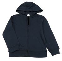 Tmavomodrá prepínaci mikina s kapucňou Young Idols