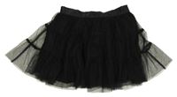 Černá tylová sukně George 