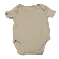 Béžové žebrované body F&F