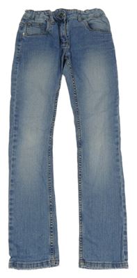 Svetlomodré skinny rifle YIGGA