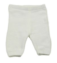 Biele žinylkové nohavice George