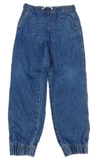 Modré cuff podšité rifle H&M