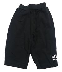 Čierne nohavičkové plavky s logom Umbro