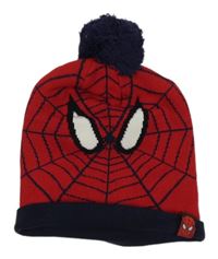Červená čepice s bambulí - Spiderman H&M