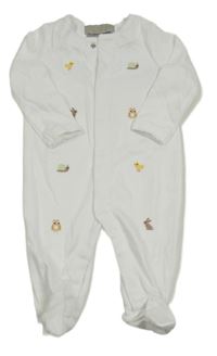 Bílý overal se zvířaty John Lewis