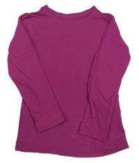 Fuchsiové tričko C&A