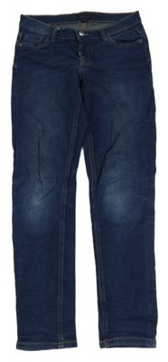 Tmavomodré skinny rifle Alive