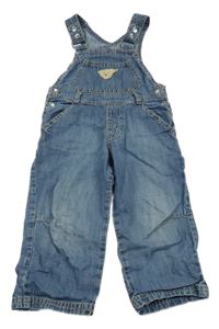 Modré na traké rifle s medvěďom Steiff