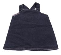 Fialové rifľové šaty