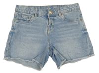 Světlemodré riflové kraťasy C&A