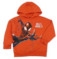Červená mikina so Spidermanem a kapucňou Primark