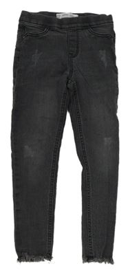 Sivé džegíny s vyšúchaním Denim Co.
