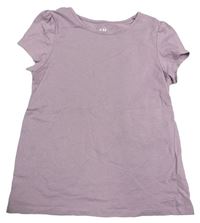 Fialové tričko H&M