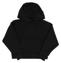 Čierna crop mikina s kapucňou zn. Matalan