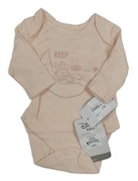 Nové - Svetloružové body s Minnie Primark