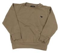 Hnedá mikina s dinem Next