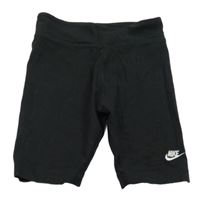 Černé kraťasy s logem Nike