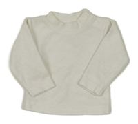 Bílé sametové triko C&A