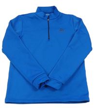 Modrá thermo mikina s logom Odlo