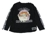 Černé pyžamové triko Star Wars 