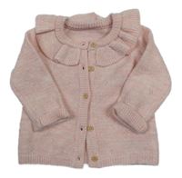 Ružový trblietavý prepínaci sveter dunnes