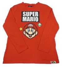 Červené triko se Super Mariem