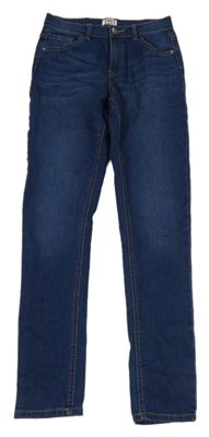 Tmavomodré skinny rifle Lily & Dan