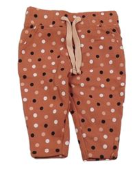 Tehlové bodkovaná é tepláky Lupilu