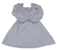 Levandulové mačkané šaty H&M