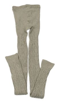 Béžové vzorované punčochové kamše H&M