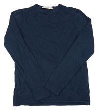 Tmavomodrý sveter H&M