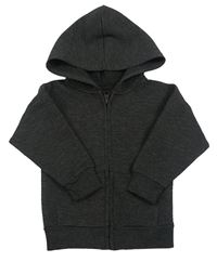 Tmavosivá vzorovaná prepínaci mikina s kapucňou Primark
