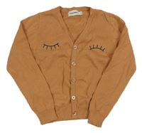 Béžový prepínaci sveter s očima Filow&Friends