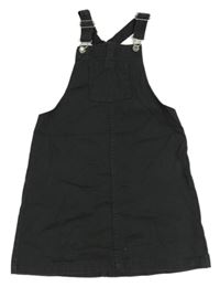 Tmavošedé riflové laclové šaty H&M