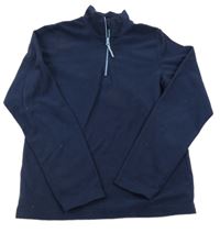 Tmavomodrá fleecová mikina Mountain Warehouse