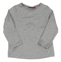 Sivé melírované funkčné tričko Lupilu