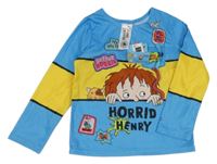 Nové - Kostým - Azurovo-žluté triko Horrid Henry Dunnes