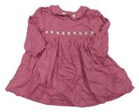 Purpurové šaty s kvietkami Primark